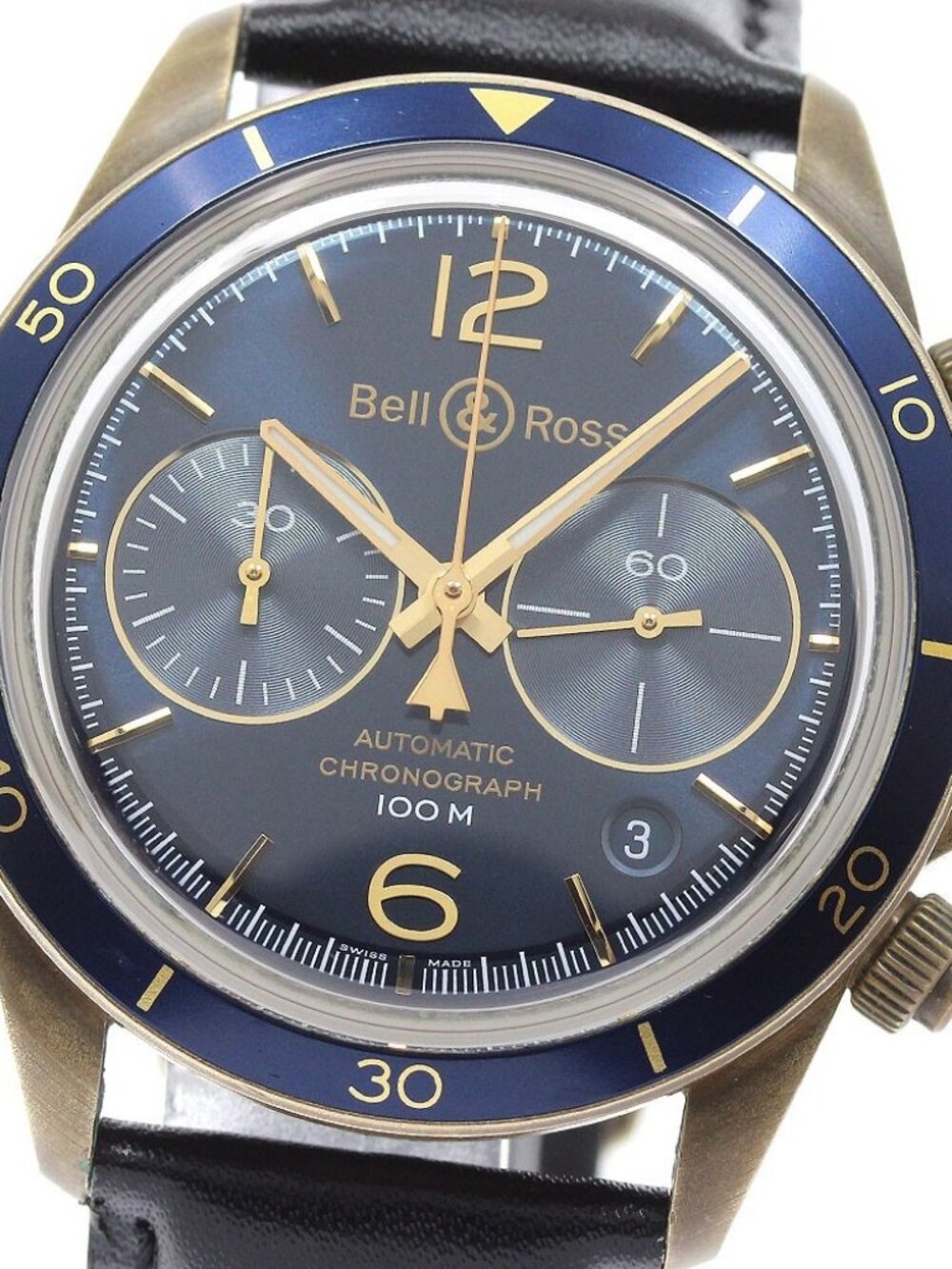 Bell＆Ross Vintage Bronze BRV2-94-B Limited chronographs Automatic Men's_957239
